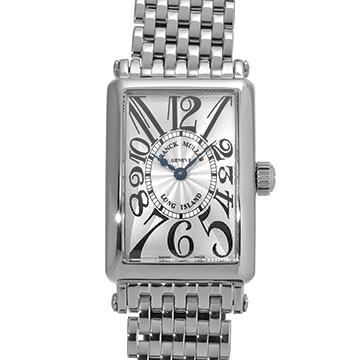フランクミュラー ロングアイランド 902QZAC シルバー レディース 時計 【中古】【wristwatch】
