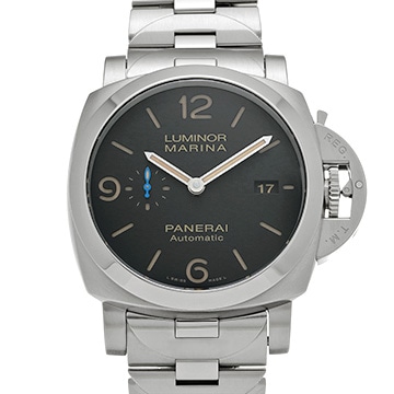 パネライ ルミノールマリーナ 1950 3デイズ アッチャイオ PAM00723 ブラック メンズ 時計 【中古】【wristwatch】