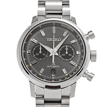 セイコー プロスペックス スピードタイマー メカニカル クロノグラフ SBEC009 グレー/ブラック メンズ 時計 【中古】【wristwatch】