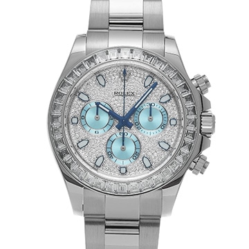 ロレックス コスモグラフ デイトナ 116576TBR アイスブルー/ダイヤモンド メンズ 時計 【中古】【wristwatch】