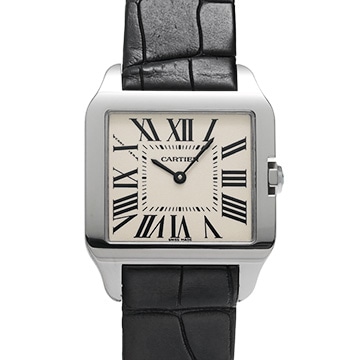 カルティエ サントスデュモン SM W2009451 シルバー レディース 時計 【中古】【wristwatch】