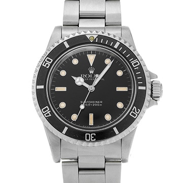 ロレックス サブマリーナ 5513 ブラック メンズ 時計 【中古】【wristwatch】