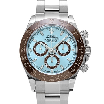 ロレックス コスモグラフ デイトナ 116506 アイスブルー/チェスナットブラウン メンズ 時計 【中古】【wristwatch】