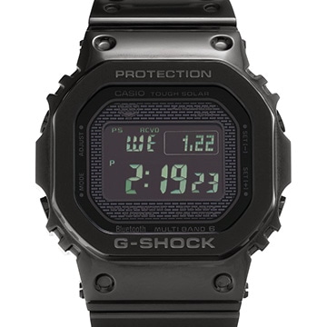 カシオ G-SHOCK GMW-B5000シリーズ GMW-B5000GD-1JF ブラック メンズ 時計 【中古】【wristwatch】