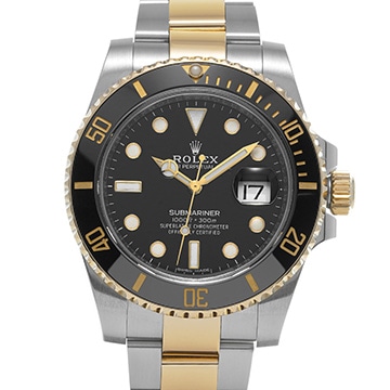 ロレックス サブマリーナ デイト 116613LN ブラック メンズ 時計 【中古】【wristwatch】