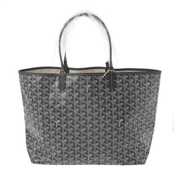 ゴヤール サンルイ PM ヘリンボーン グレー PVC/カーフ ユニセックス バッグ 【新品】【bag】