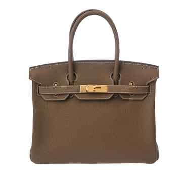 エルメス バーキン 30 エトゥープ トゴ レディース バッグ 【中古】【bag】