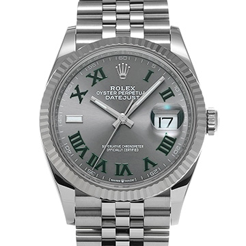 ロレックス デイトジャスト 36 126234 スレートローマン メンズ 時計 【中古】【wristwatch】