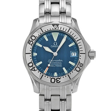 オメガ シーマスター 300 ジャックマイヨール 1999 2254.80 ブルー メンズ 時計 【中古】【wristwatch】