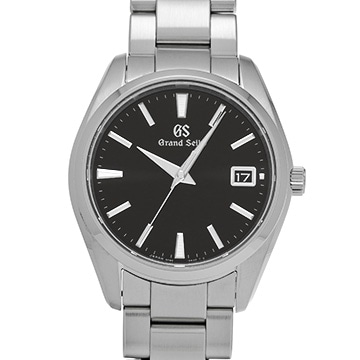 グランドセイコー ヘリテージコレクション クォーツ SBGP011 ブラック メンズ 時計 【中古】【wristwatch】
