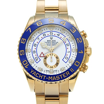 ロレックス ヨットマスターII 116688 ホワイト メンズ 時計 【中古】【wristwatch】