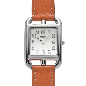 エルメス ケープコッド  CC1.210 シルバー レディース 時計 【中古】【wristwatch】
