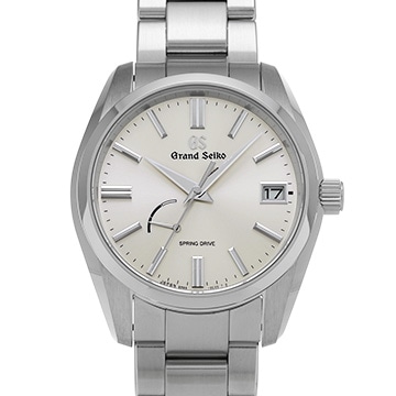グランドセイコー ヘリテージコレクション スプリングドライブ SBGA437 シルバー メンズ 時計 【中古】【wristwatch】