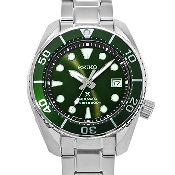 セイコー プロスペックス ダイバー スキューバ SBDC081 グリーン メンズ 時計 【中古】【wristwatch】