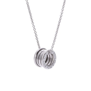 ブルガリ B.ZERO1ネックレス シルバー K18ホワイトゴールド WG レディース ジュエリー 【中古】【jewelry】