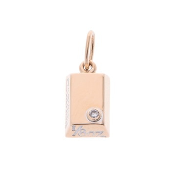 カルティエ インゴット 1/8oz 1PD K18イエローゴールド YG レディース ジュエリー 【中古】【jewelry】
