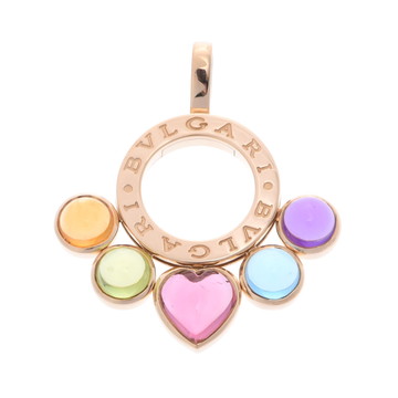 ブルガリ アレグラペンダントトップ マルチカラー ゴールド K18イエローゴールド YG レディース ジュエリー 【中古】【jewelry】