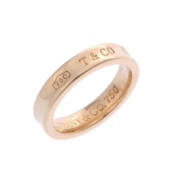 ティファニー 1837ナロー リング ゴールド K18イエローゴールド YG レディース ジュエリー 【中古】【jewelry】