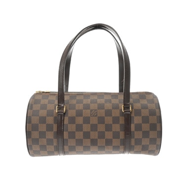 ルイ ヴィトン ダミエ パピヨン 30 ブラウン N51303 ダミエキャンバス レディース バッグ 【中古】【bag】