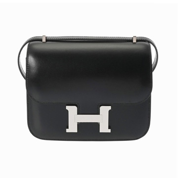 エルメス コンスタンス3 18 ミロワール ブラック ボックスカーフ レディース バッグ 【未使用】【bag】