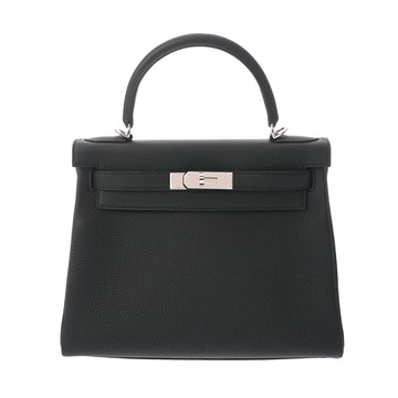 エルメス ケリー 28 内縫い 2WAY ブラック トゴ レディース バッグ 【未使用】【bag】