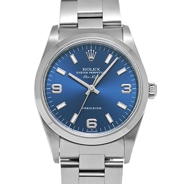 ロレックス エアキング 14000M ブルー メンズ 時計 【中古】【wristwatch】