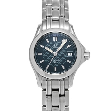 オメガ シーマスター ジャックマイヨール 2002年 1500本限定モデル 2588.80 ブルー メンズ 時計 【中古】【wristwatch】