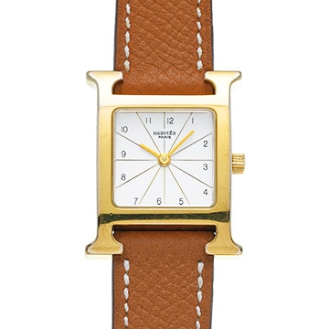 エルメス Hウォッチ HH1.201 シルバー レディース 時計 【中古】【wristwatch】