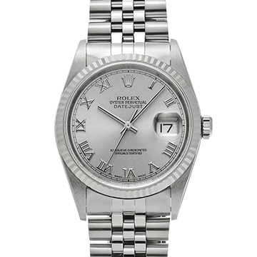 ロレックス デイトジャスト 16234 シルバー メンズ 時計 【中古】【wristwatch】