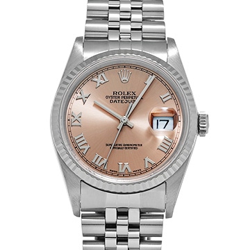 ロレックス デイトジャスト 16234 ピンク メンズ 時計 【中古】【wristwatch】