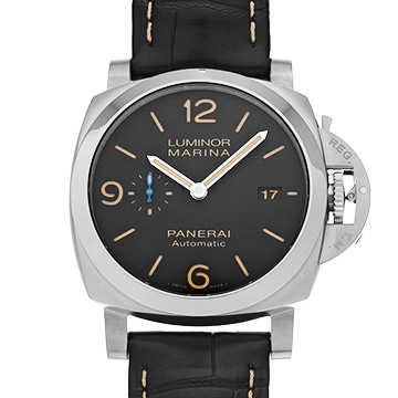 パネライ ルミノールマリーナ 1950 3デイズ アッチャイオ PAM01312 ブラック メンズ 時計 【中古】【wristwatch】