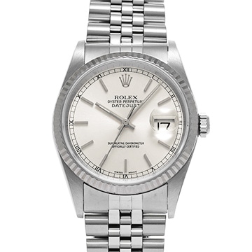 ロレックス デイトジャスト 16234 シルバー メンズ 時計 【中古】【wristwatch】