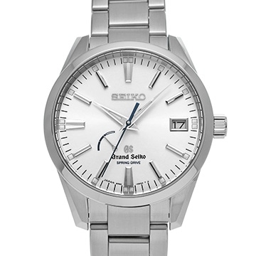 グランドセイコー ヘリテージコレクション スプリングドライブ SBGA099 シルバー メンズ 時計 【中古】【wristwatch】
