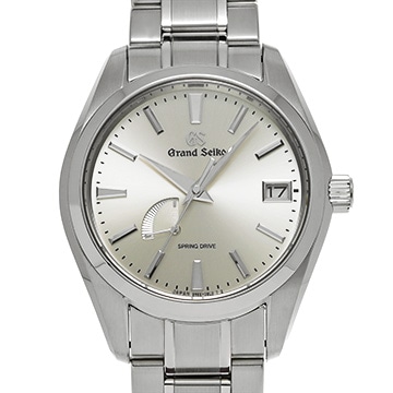 グランドセイコー ヘリテージコレクション スプリングドライブ SBGA201 シルバー メンズ 時計 【中古】【wristwatch】