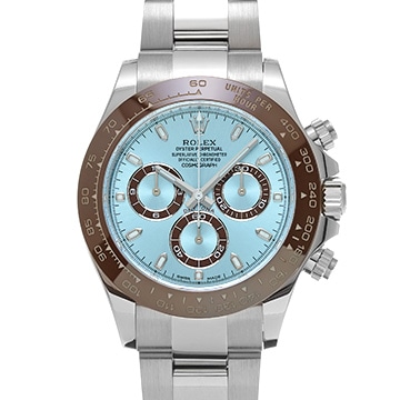 ロレックス コスモグラフ デイトナ 116506 アイスブルー/チェスナットブラウン メンズ 時計 【中古】【wristwatch】