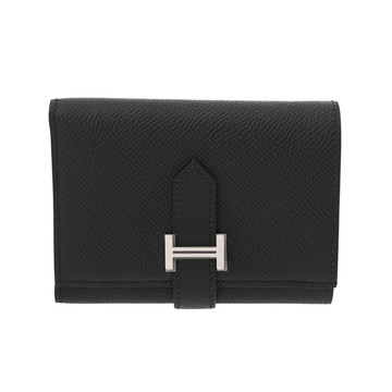 エルメス ベアン コンビネ ブラック ヴォーエプソン レディース 財布 【未使用】【purse】