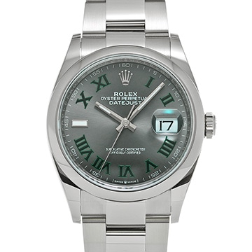 ロレックス デイトジャスト 36 ウィンブルドン 126200 スレート メンズ 時計 【新品】【wristwatch】