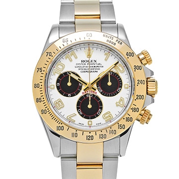 ロレックス コスモグラフ デイトナ 116523 アイボリー/ブラック メンズ 時計 【中古】【wristwatch】