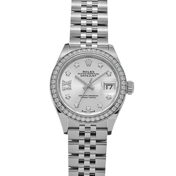 ロレックス レディ デイトジャスト 28 279384RBR シルバー/ダイヤモンド レディース 時計 【中古】【wristwatch】
