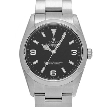 ロレックス エクスプローラー 114270 ブラック メンズ 時計 【中古】【wristwatch】
