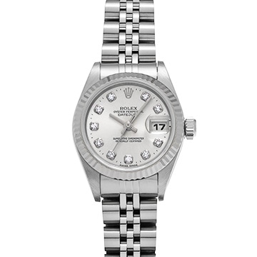 ロレックス デイトジャスト 79174G シルバー/ダイヤモンド レディース 時計 【中古】【wristwatch】