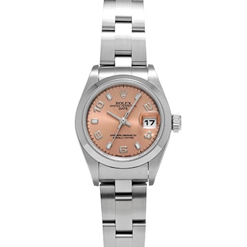 ロレックス オイスターパーペチュアル デイト 79160 ピンク レディース 時計 【中古】【wristwatch】