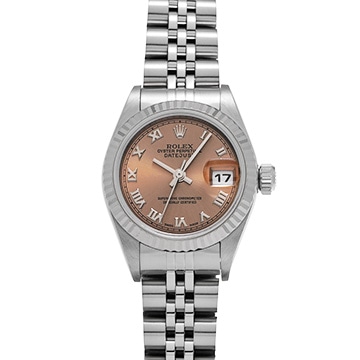 ロレックス デイトジャスト 79174 ピンク レディース 時計 【中古】【wristwatch】