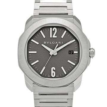 ブルガリ オクト ローマ OC41S アンスラサイト メンズ 時計 【新品】【wristwatch】