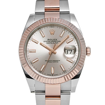 ロレックス デイトジャスト 41 126331 サンダスト メンズ 時計 【中古】【wristwatch】