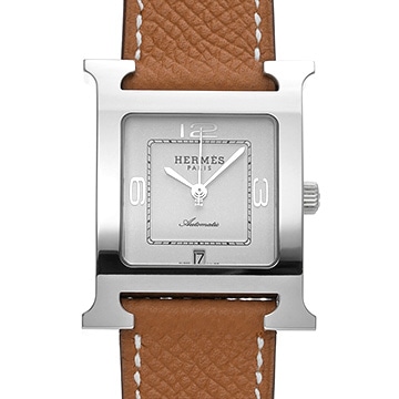エルメス Hウォッチ HH3.510.131/SW18 ホワイト メンズ 時計 【中古】【wristwatch】