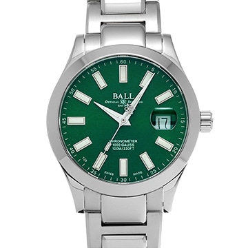 ボールウォッチ マーベライト クロノメーター NM9026C-S6CJ-GR グリーン メンズ 時計 【中古】【wristwatch】