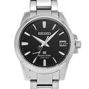 グランドセイコー ヘリテージコレクション スプリングドライブ SBGA027 ブラック メンズ 時計 【中古】【wristwatch】
