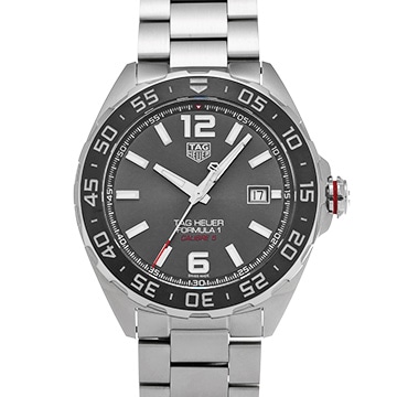 タグ ホイヤー フォーミュラ1 キャリバー5 WAZ2011.BA0842 グレー メンズ 時計 【中古】【wristwatch】