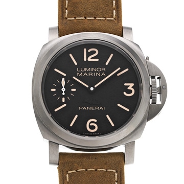 パネライ ルミノール マリーナ ロンドンブティック限定100本 PAM00913 ブラック メンズ 時計 【中古】【wristwatch】
